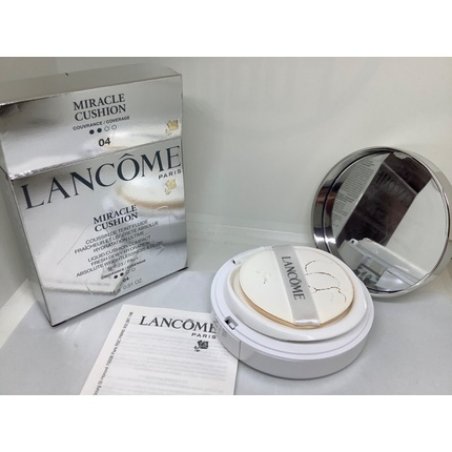Lancome Paris Miracle Cushion Compact Hydration SPF23 PA Shade 04 Honey Beige