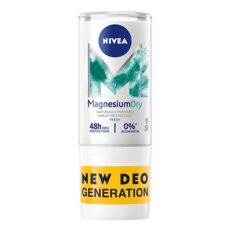 NIVEA MAGNESIUM DRY Unisex Roll deodorant 50 ml 1 pc(s)