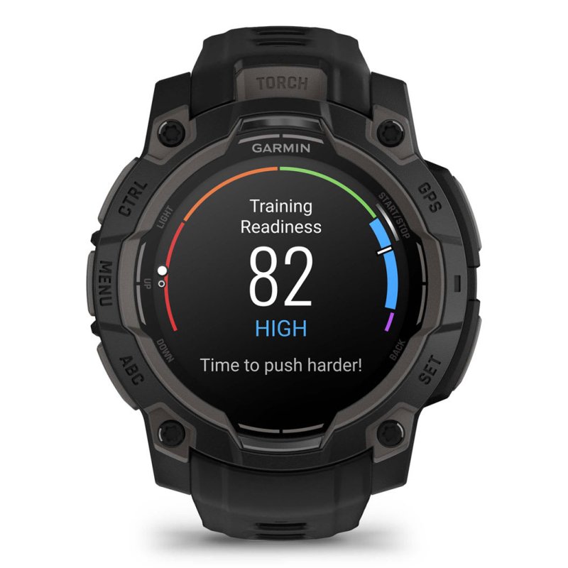 SMARTWATCH GARMIN INSTINCT 3 45MM AMOLED NEGRO CORREA NEGRA