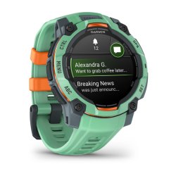 Garmin Instinct 3 AMOLED 3,05 cm (1.2") 45 mm Numérique 390 x 390 pixels Écran tactile Vert GPS (satellite)