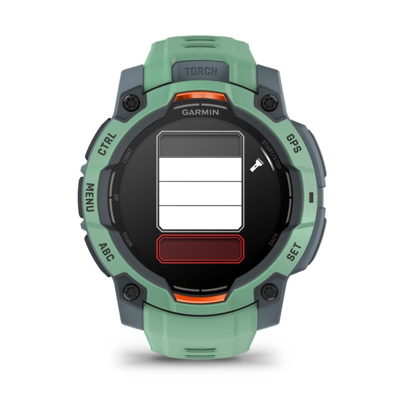 SMARTWATCH GARMIN INSTINCT 3 45MM AMOLED VERDE CORREA VERDE