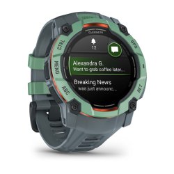 Garmin Instinct 3 AMOLED 3,3 cm (1.3") 50 mm Numérique 416 x 416 pixels Écran tactile Vert GPS (satellite)