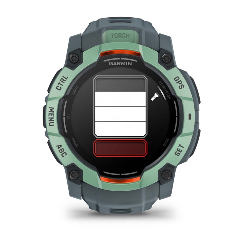 Garmin Instinct 3 AMOLED 3.3 cm (1.3") 50 mm Digital 416 x 416 pixels Touchscreen Green GPS (satellite)
