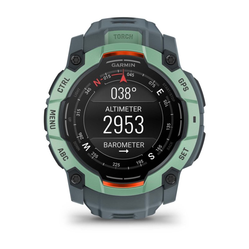 SMARTWATCH GARMIN INSTINCT 3 50MM AMOLED VERDE CORREA VERDE