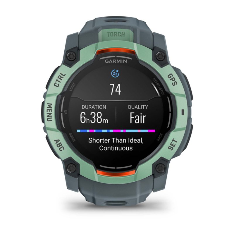 SMARTWATCH GARMIN INSTINCT 3 50MM AMOLED VERDE CORREA VERDE