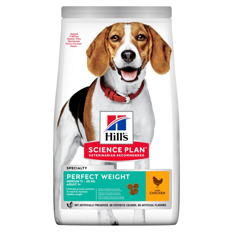 Hills - Dogfood SP Canine Adult Medium Chicken 12kg (H604297)