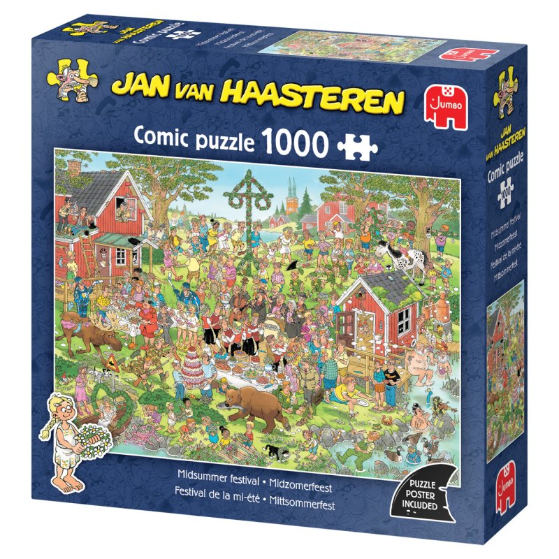 Jan van Haasteren - Midsummer festival (1000 pieces)