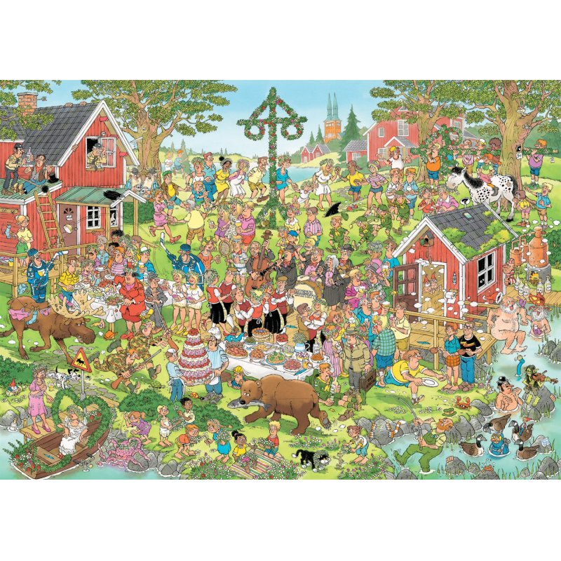 Jan van Haasteren - Midsummer festival (1000 pieces)