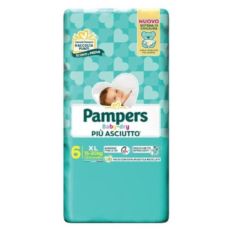 Pampers Baby Dry Diaper XL 13 Pieces - Pampers