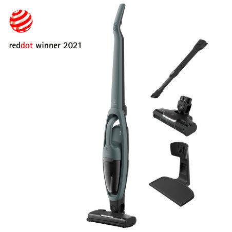 Electrolux ES52C212XN stick vacuum/electric broom Battery Dry Cyclonic Fabric Foam Bagless 0.5 L 0 W Green