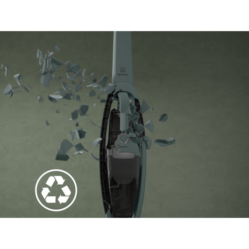 Electrolux ES52C212XN aspirateur balai et balai électrique Batterie Sec Cyclonique, Tissu, mousse Sans sac 0,5 L 0 W