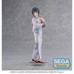 Rascal Does Not Dream of Bunny Girl Senpai statuette Luminasta PVC Mai Sakurajima Yukata 22 cm