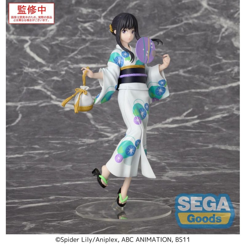 Lycoris Recoil statuette Luminasta PVC Takina Inoue Festival in Yukata 19 cm