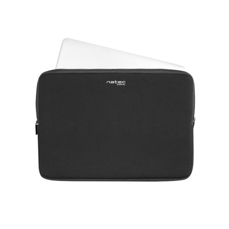 FUNDA NATEC CORAL PARA PORTATILES DE 15.6" NEGRA