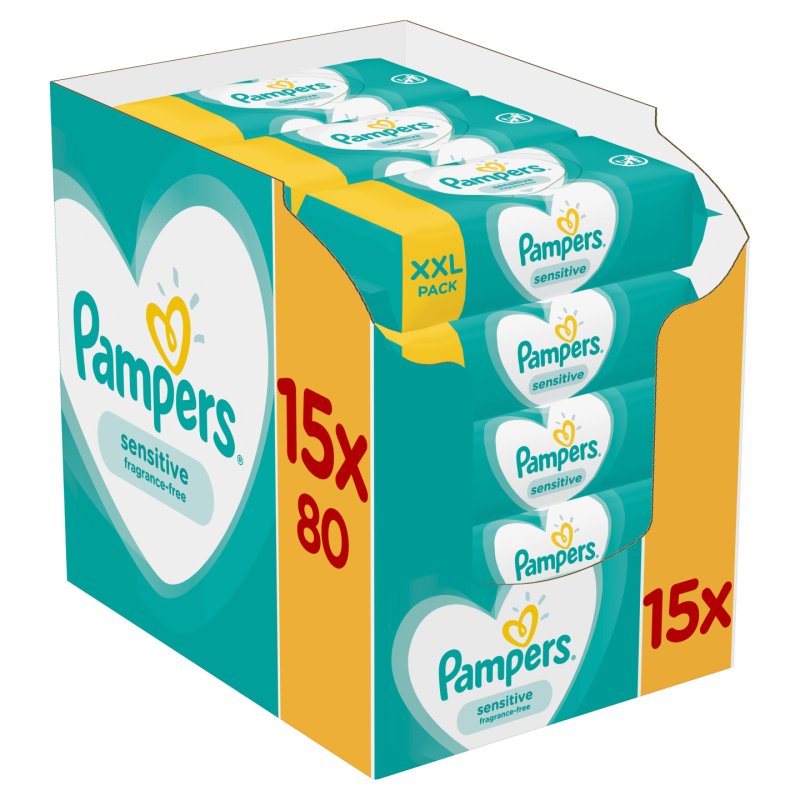 Pampers 81687213 lingette pour bébés 1200 pièce(s)