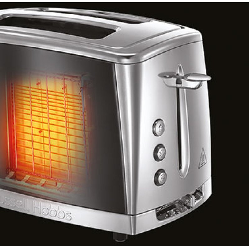 Russell Hobbs Luna Moonlight 6 2 slice(s) 1550 W Black, Grey