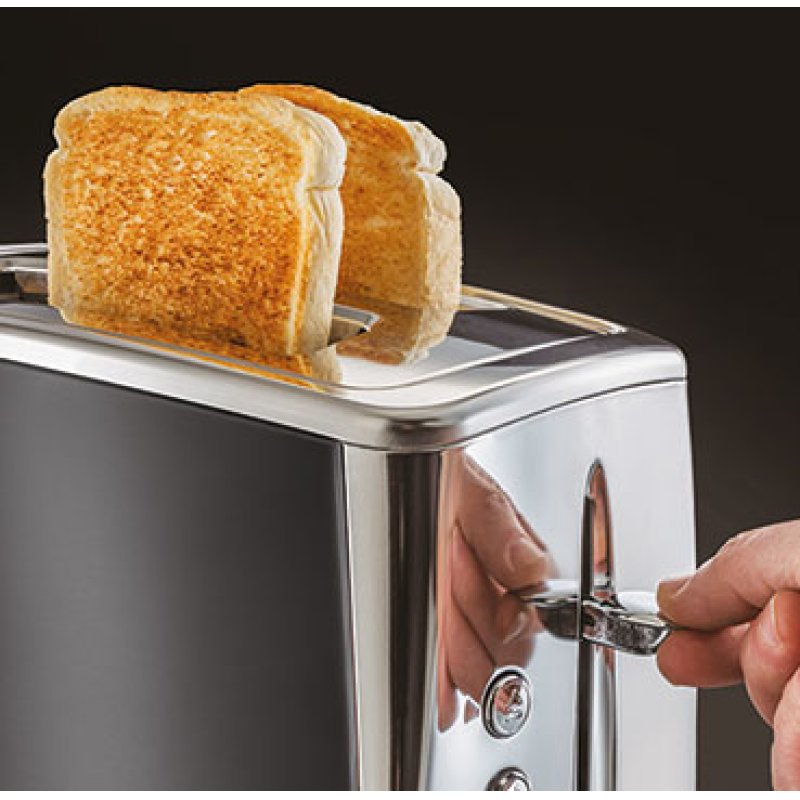 Russell Hobbs - Luna 2 Slice Toaster - Moonlight Grey