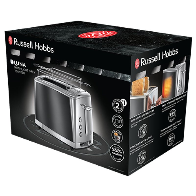Russell Hobbs Luna Moonlight 6 2 part(s) 1550 W Noir, Gris