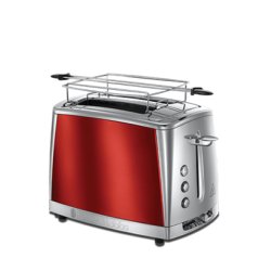 Russell Hobbs - Luna 2 Slice Toaster - Solar Red