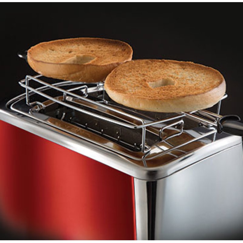 Russell Hobbs - Luna 2 Slice Toaster - Solar Red