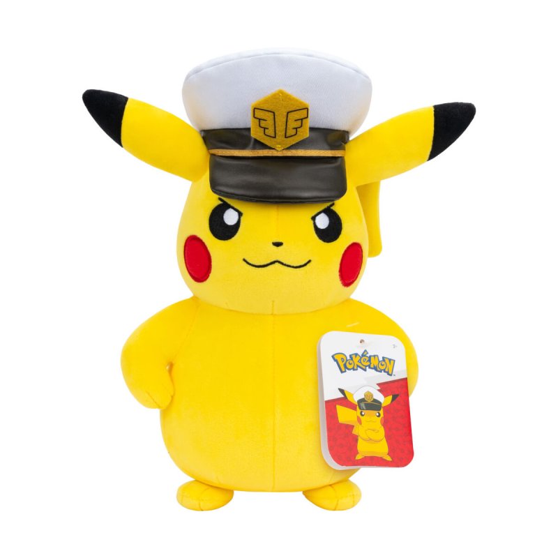 Pokémon - Captain Pikachu Plush 20 cm - (PKW4295)