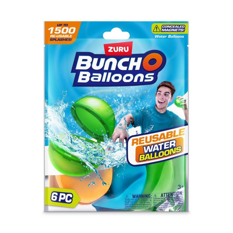 Bunch O Balloons - Reusable Water Balloons 6 Pack (56593UQ1)