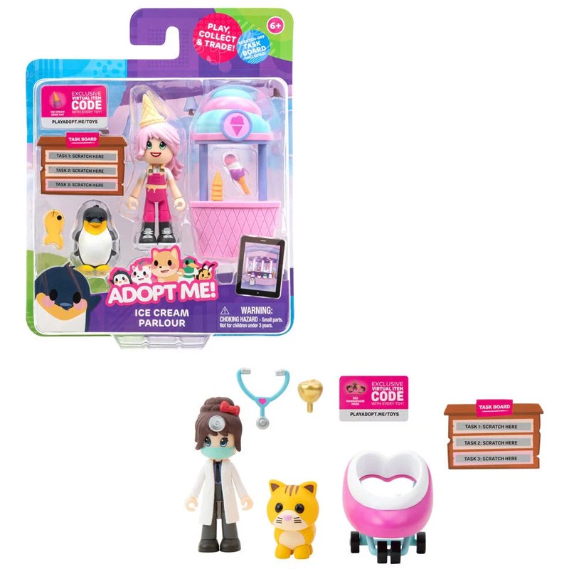 figurine animal adopt me - Assortiment,modèle choisi aléatoirement