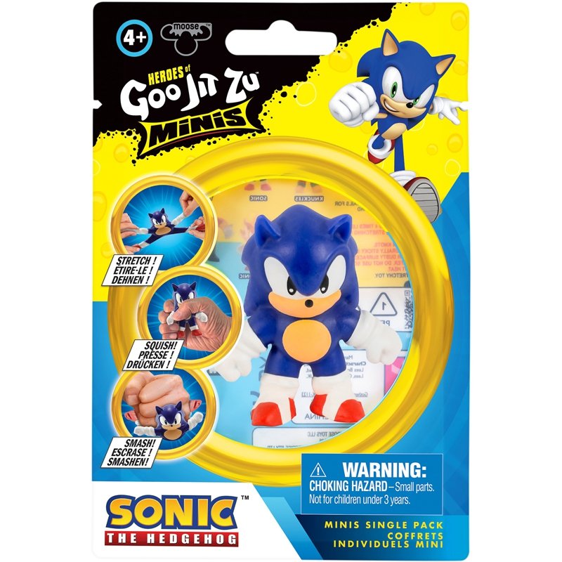 figurine 6cm goojitzu sonic - Assortiment,modèle choisi aléatoirement