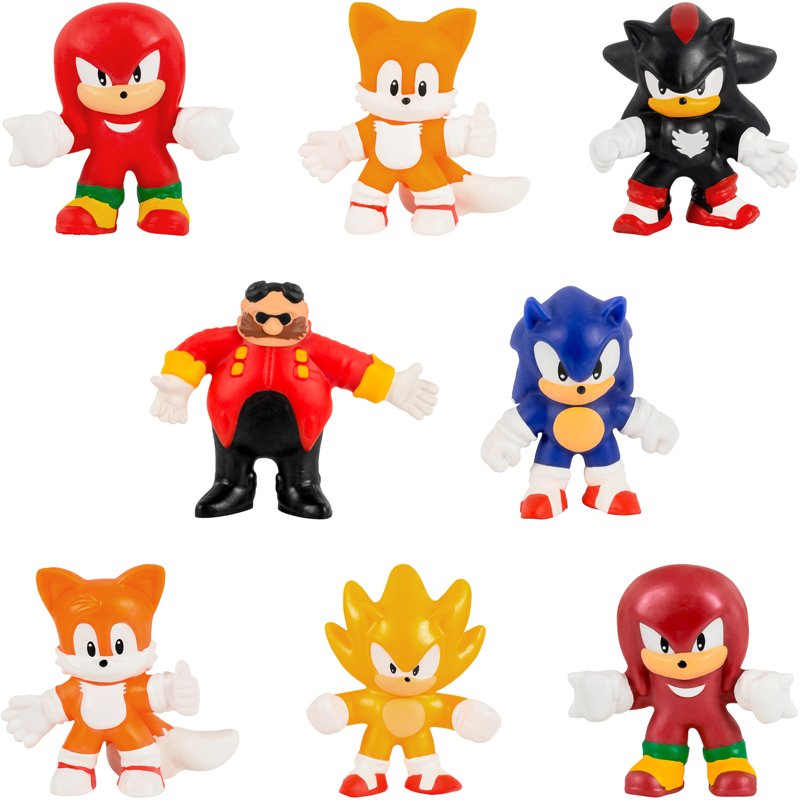 figurine 6cm goojitzu sonic - Assortiment,modèle choisi aléatoirement