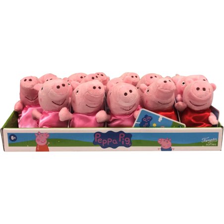 peluche 12cm peppa pig - Assortiment,modèle choisi aléatoirement