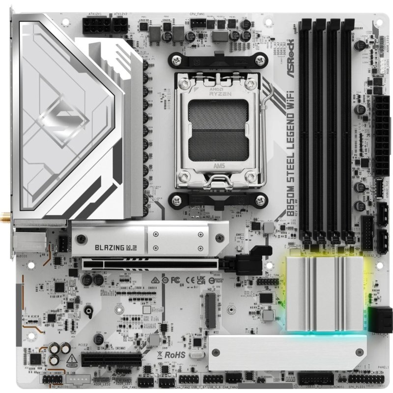 MB ASRock AMD AM5 B850M Steel Legend WiFi