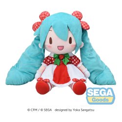 Character Vocal Series 01: Hatsune Miku peluche Fuwa Petit Hatsune Miku x Love and Berry Dress Up and Dance! Lovely