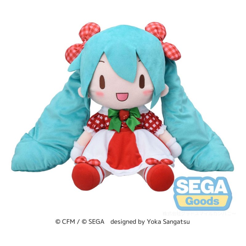 Character Vocal Series 01: Hatsune Miku peluche Fuwa Petit Hatsune Miku x Love and Berry Dress Up and Dance! Lovely
