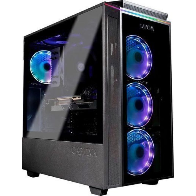 Captiva PC Highend Gaming I89-590 Intel Core i7-14700F, 32GB RAM, 2TB M.2 SSD, Nvidia Geforce RTX 5070 Ti (16GB GDDR7),