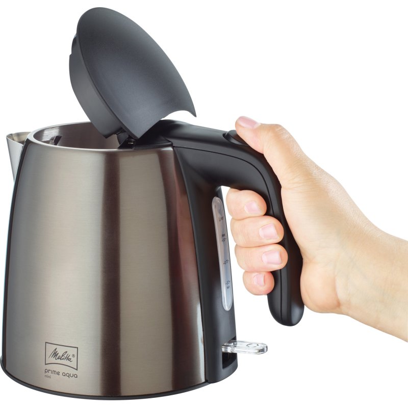 Melitta 1018-06 electric kettle 1 L 2200 W Metallic, Grey