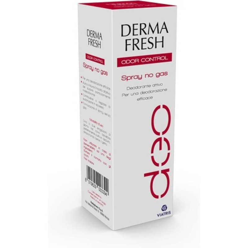 Dermafresh Odor Control Active Deodorant Spray to Reduce the Impact of Sweat Odor 100ml