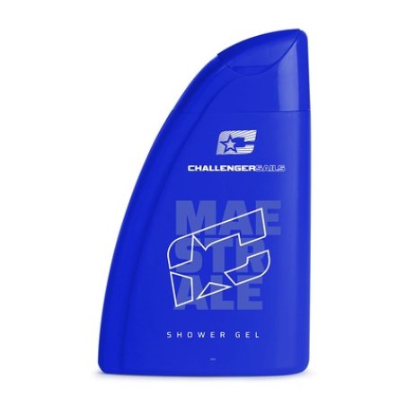 Challenger Sails Maestrale Shower Gel 300ml Revitalizing Shower Gel for Men Moisturizing and Aromatic Formula Ideal for