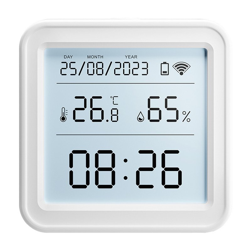 Zigbee Gosund ST17 LCD smart temperature and humidity sensor Tuya