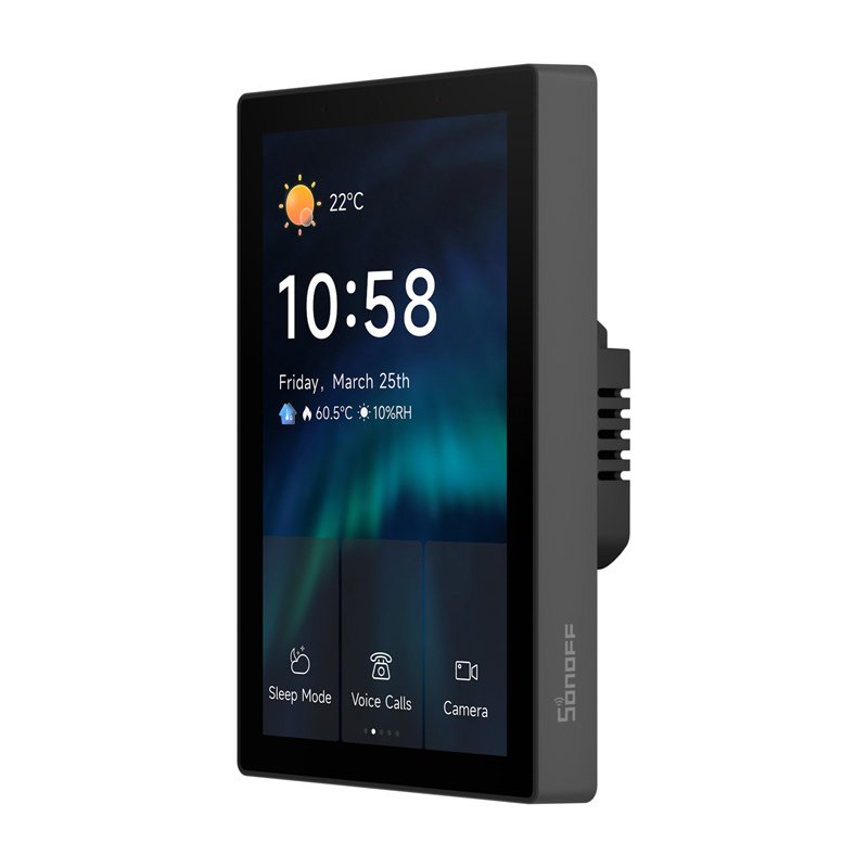 SONOFF NSPanel Pro 120 Smart Control Panel Matter WiFi/Bluetooth/ZigBee (black)