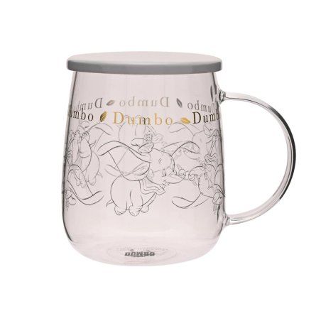 DISNEY - Dumbo - Mug en Verre avec Couvercle