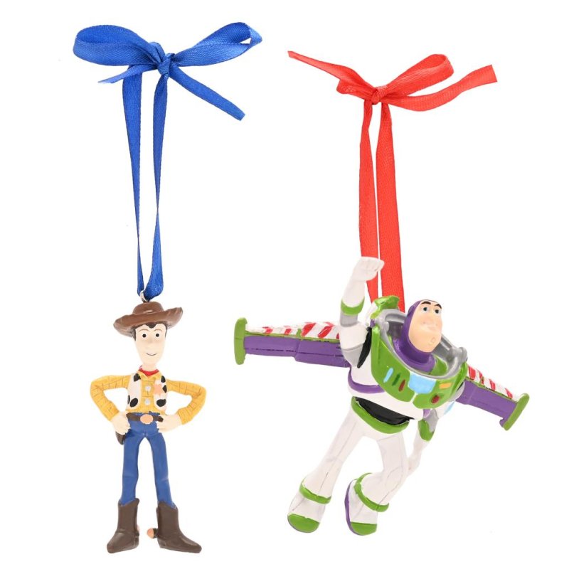 DISNEY - Woody & Buzz - Set de 2 Décorations