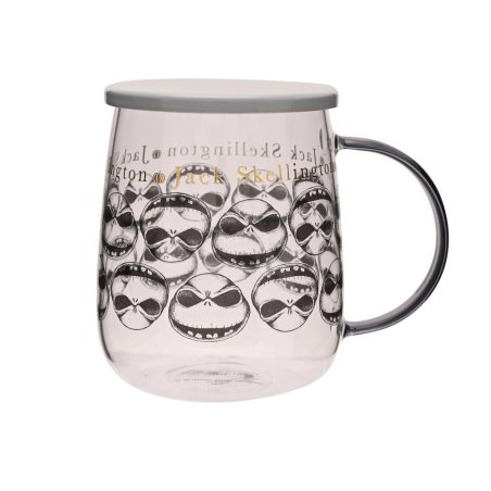 L'ETRANGE NOEL de Mr JACK - Jack - Mug en Verre avec Couvercle