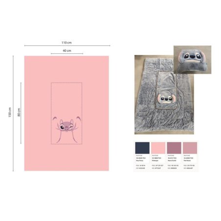 LILO & STITCH - Angel - Couverture Coussin