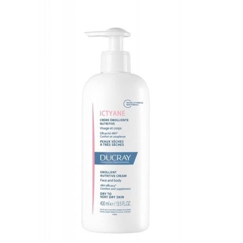 Ictyane Ducray Nourishing Emollient Cream 400ml