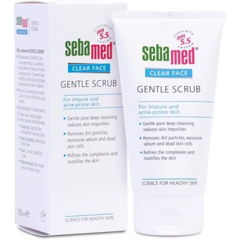Sebamed Clear Face Gentle Scrub 150ml