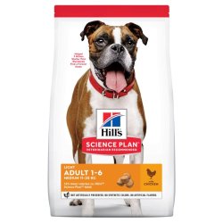 Hills - Dogfood SP Canine Adult Medium Breed Chicken 12kg Light (H604283)
