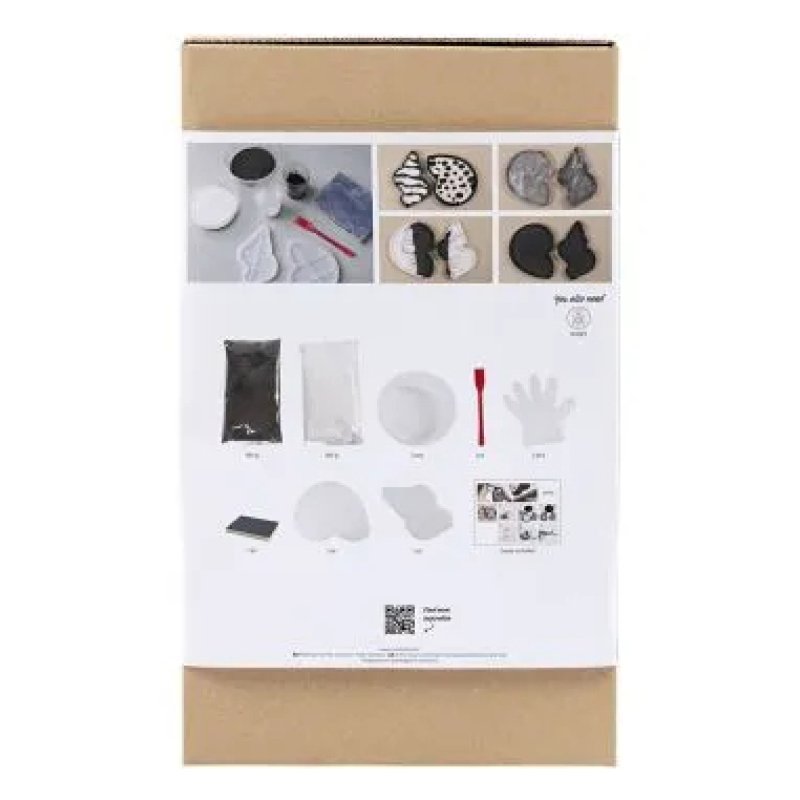 Creative - Craft Kit Resin Casting, Conch, Black, White (977817)