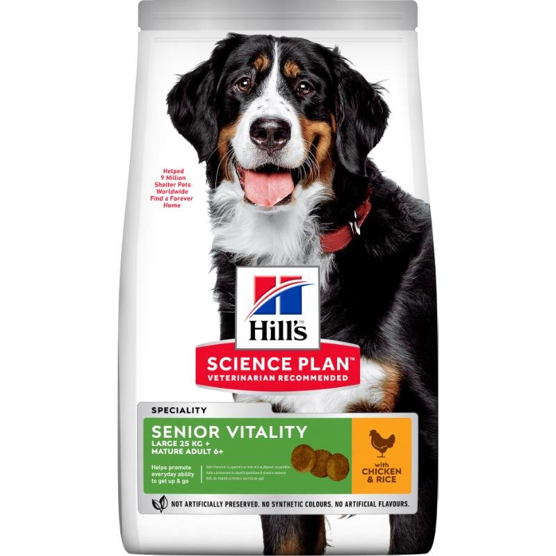 Hills - Dogfood SP Canine Senior Large Breed Chicken 12kg (H605269)