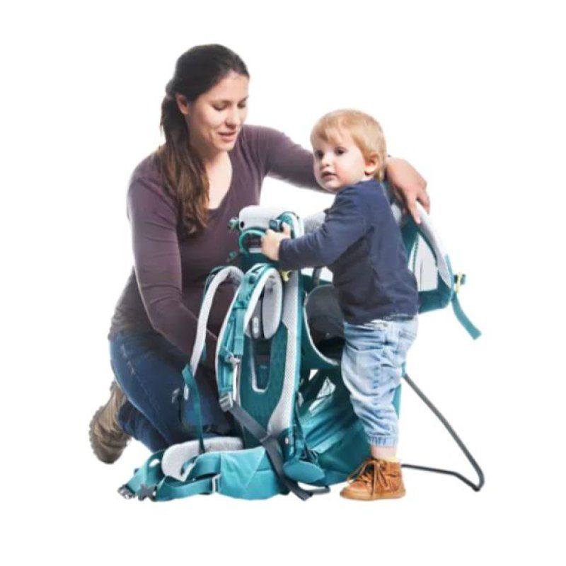 Deuter Kid Comfort Active SL Sac à dos porte-bébé Polyamide Bleu