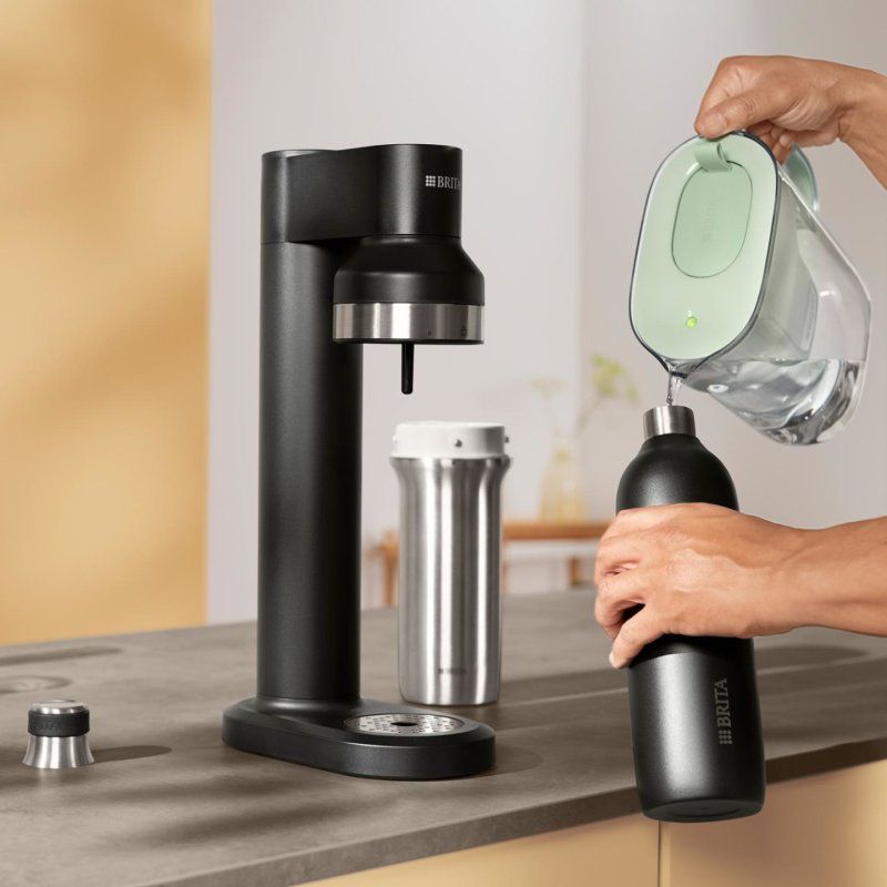 Brita 1046734 fourniture de carbonatation Bouteille de gazéification
